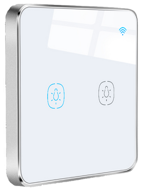 433131 Умный сенсорный выключатель Tervix Pro Line ZigBee Touch Switch (2 клавиши), без нуля