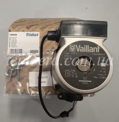 Циркуляционный насос Vaillant TURBOmax, ATMOmax Pro / Plus, 160928