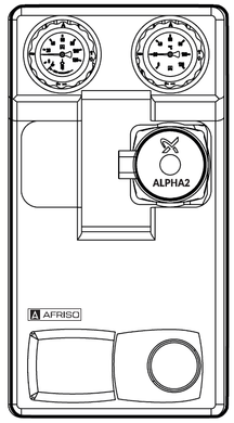 77301 насосна група AFRISO 180-2 з циркуляційним насосом, ARM + ARV
