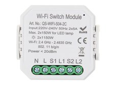 433421 Умный выключатель Tervix Pro Line WiFi Switch (2 клавиши)
