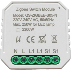 432121 Умный выключатель Tervix Pro Line ZigBee Switch (1 клавиша/розетка)