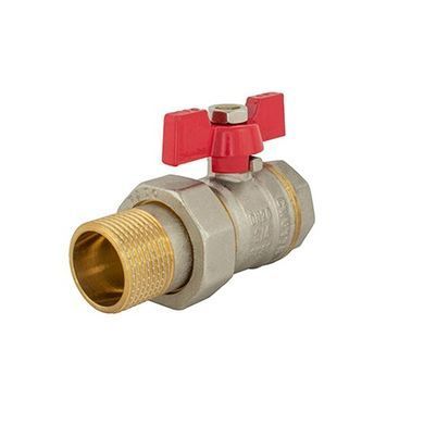 Кран шаровый FADO Classic PN40 3/4" с американкой прямой