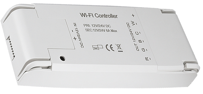 434421 Регулятор для LED ленты RGBCW WiFi Controller
