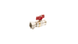 Кран кульовий FADO New PN40 1/2" з накидною гайкою прямий