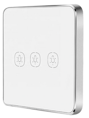 438131 Розумний сенсорний вимикач Tervix Pro Line ZigBee Touch Switch (3 клавіші), без нуля